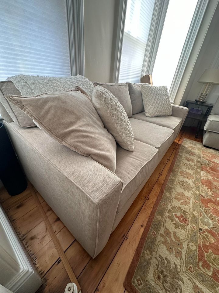 Grey/Tan Couch