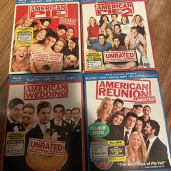 American Pie Blu Ray DVD Collection 