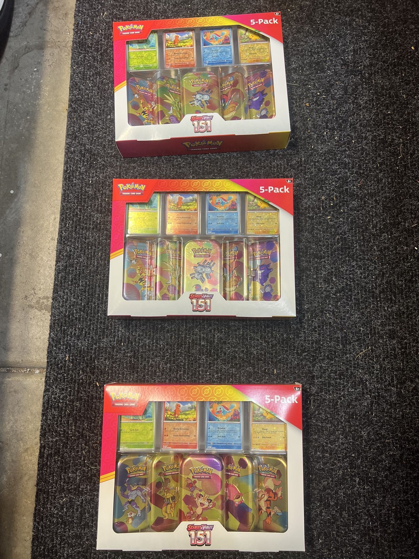 (2) Costco Pokemon Scarlet and Violet 151 Mini Tin