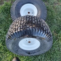 2  tractor mower tires