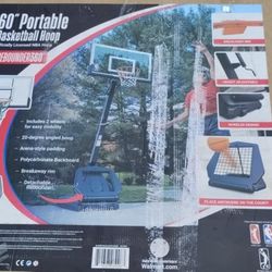 60" NBA Portable Basketball Hoop