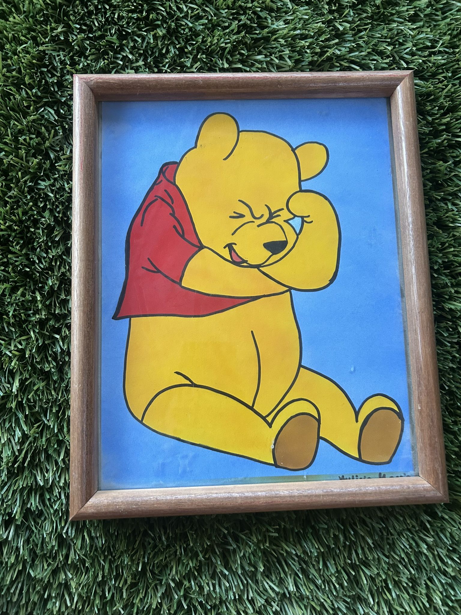 Vintage Winnie The Pooh Frame