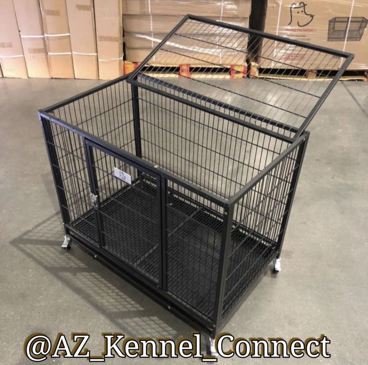 Heavy Duty 37” Dog Kennel Cage‼️🐕🐕🦺🐾🐶