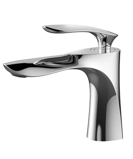 Brand New xTime Joyus Chrome Bathroom Faucet Single Handle One Hole Bathroom Sink Faucet Lavatory Faucet