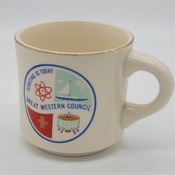 Vintage 1973 GREAT WESTERN COUNCIL Boy Scout Badge PATCH Scouting Is Today BSA