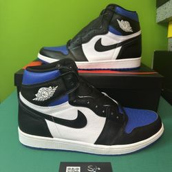 Air Jordan 1 High Retro OG “Royal Toe” NEW Size 11.5 OG ALL 555088-041