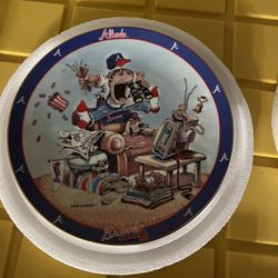 MLB Atlanta Braves Collectible Plate 