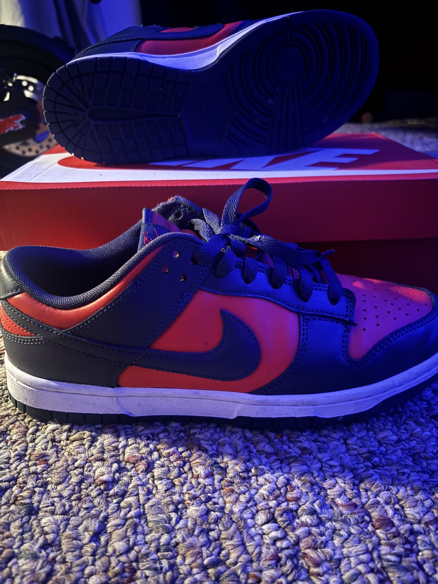 Nike Dunk Low Navy Red