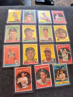 (15) 1958 & 1959 SUPER STAR CARDS