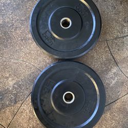 45lb bumper plates