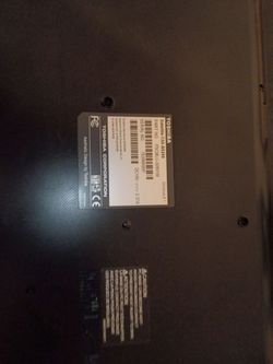 TOSHIBA Satellite computer 💻 Number #C55-85299