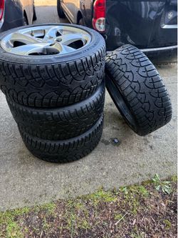 wheel set 235/40r17-940 m•s bolts 5/108 original Germania there are pressure sensors