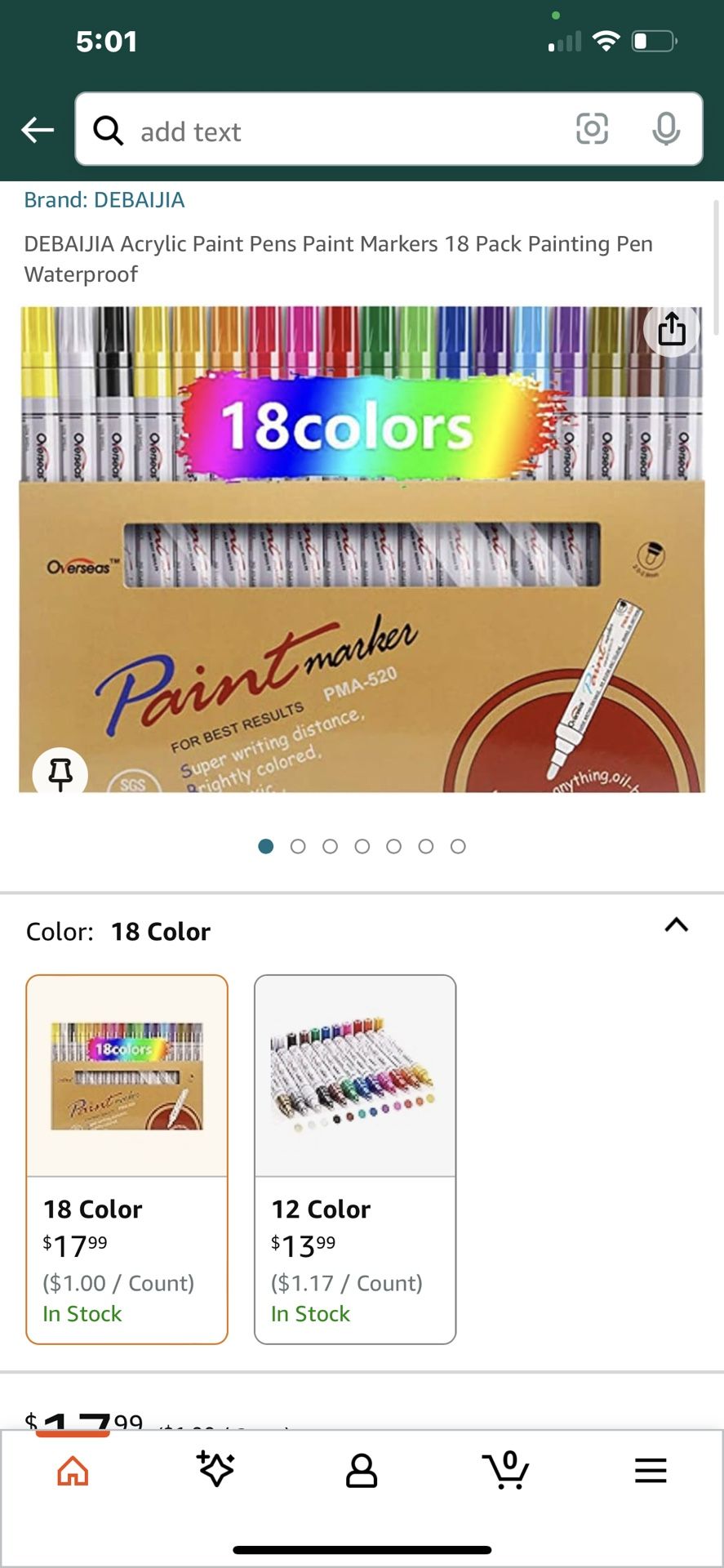 Acrylic Paint Pens Markers 