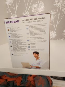 New Netgear AC 1200 WiFi USB Adapter