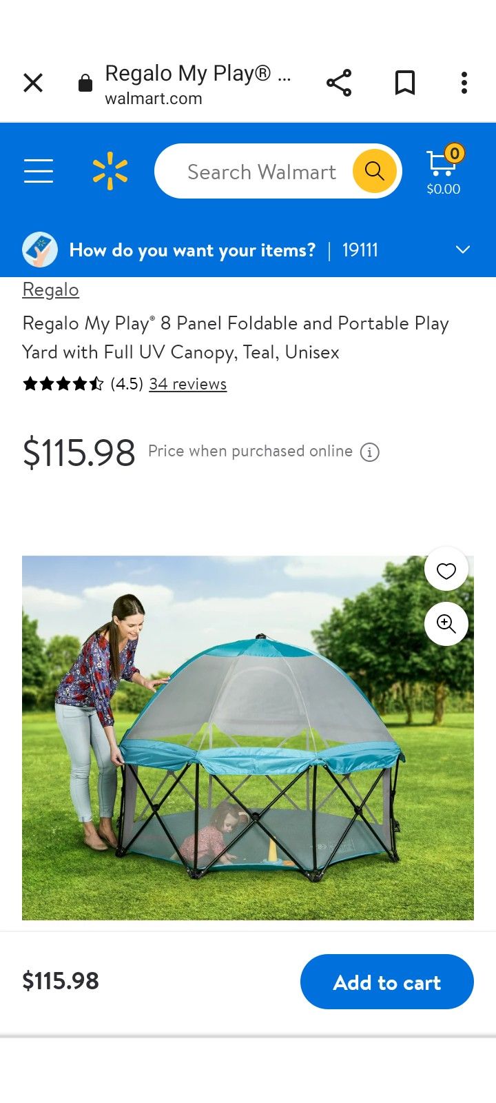 Regalo Play Pen