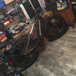 Sale! Senada Saber Pro 30+ Mph And 65 Mile Range W/1000 watt + Best In Class 95 NewtonmtrsTorque,Hybrid Between Reg Top Tube + PS Thru