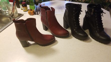 Boots New  2 Pair $15 