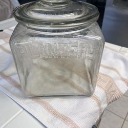 Vintage Planters Peanuts Jar