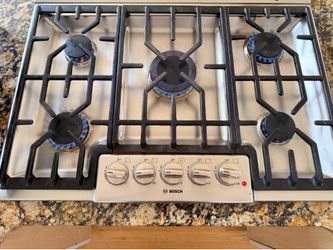 Bosch 30” gas cooktop