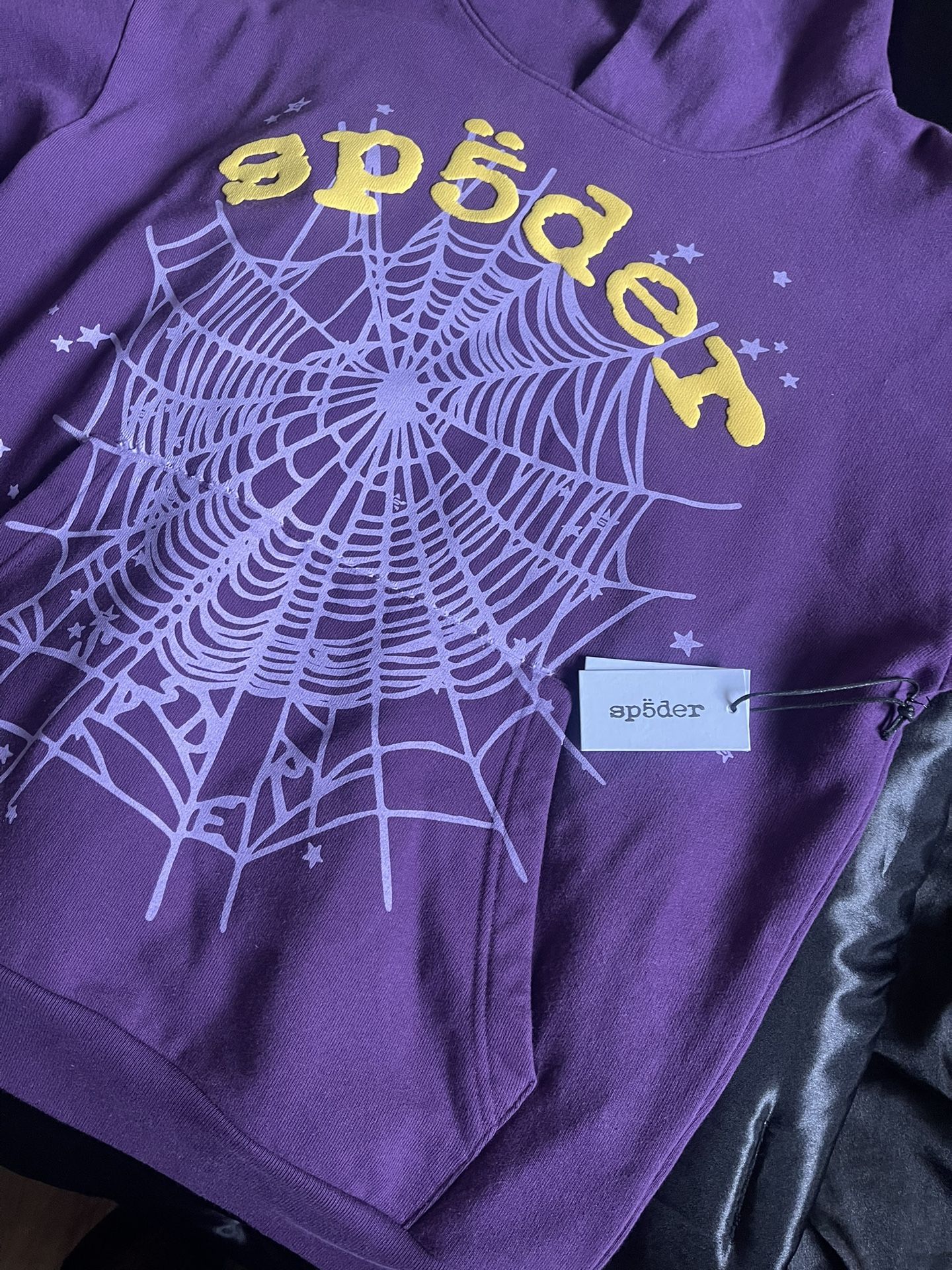 Purple Sp5der Hoodie 