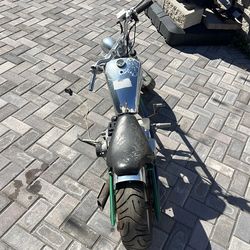 Mini chopper - gas powered - as is