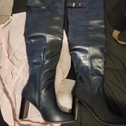 Us Woman 9.5 Knee High Wide Calf Boot