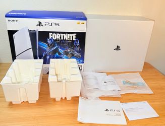 Sony PlayStation 5 PS5 Fortnite Edition EMPTY BOX ONLY Original Packaging