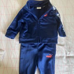 Baby boy puma tracksuit