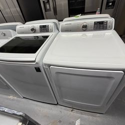 Samsung XL Capacity Washer & Dryer Set