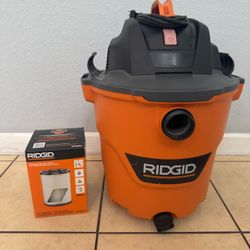 RIDGID Vacuum 12 Gallon 5.0 Peak HP