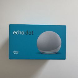 Amazon Echo Dot (4th Gen.) Smart Speaker - Glacier White - Sealed And Brand New