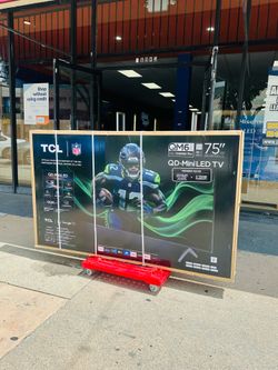 75” TCL QM6K PRO 4K UHD Smart Google Tv