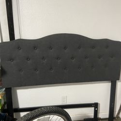 Bed Frame W/ Ottoman