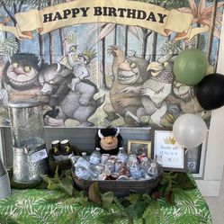 Where The Wild Things Are One Year Old Birthday Decorations