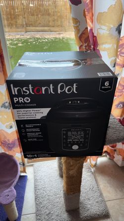 Instant pot pro multi cooker