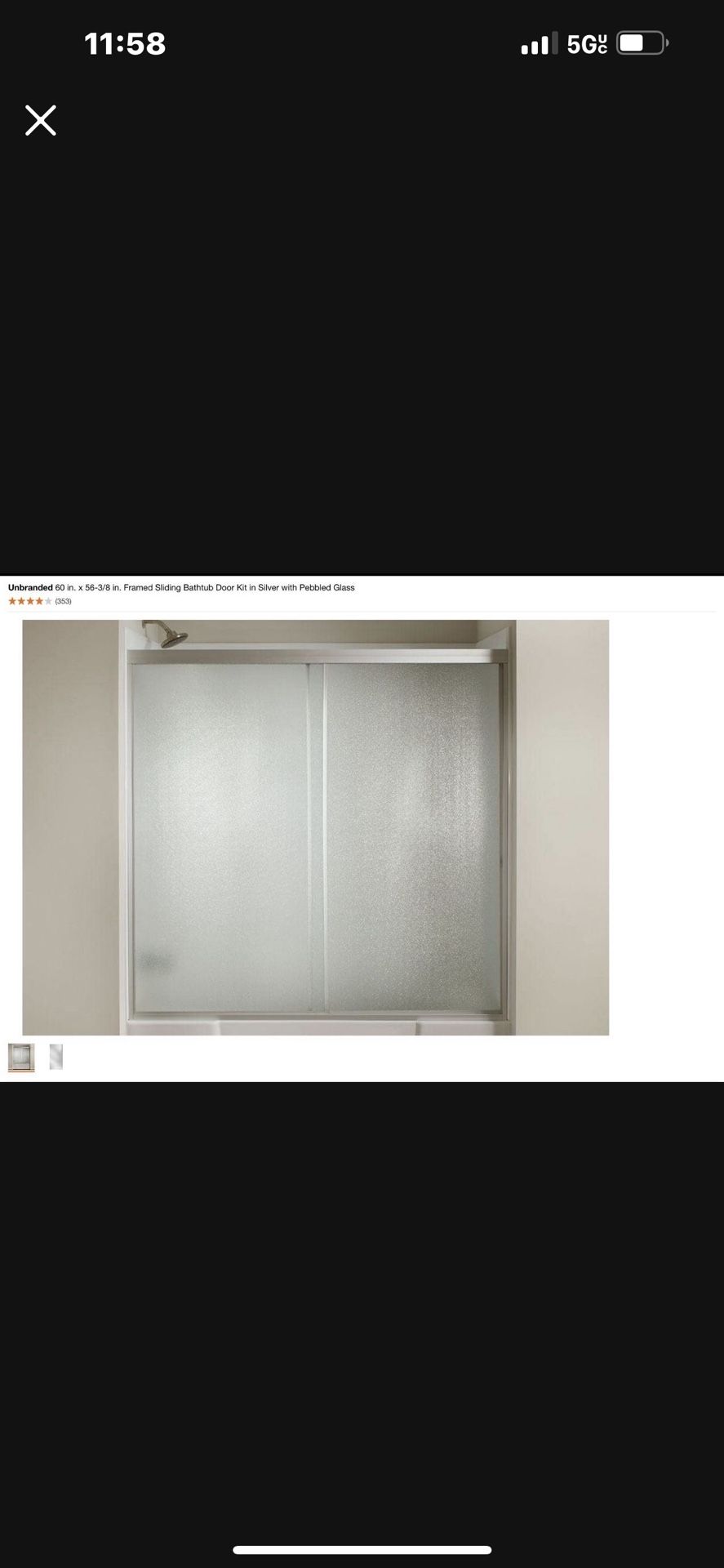 Framed Glass Sliding Door