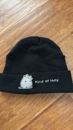 Pusheen beanie.