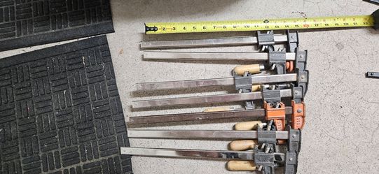 12" bar clamps
