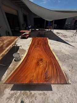 Huge wood slabs 