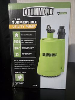 Submersible Utility Pump