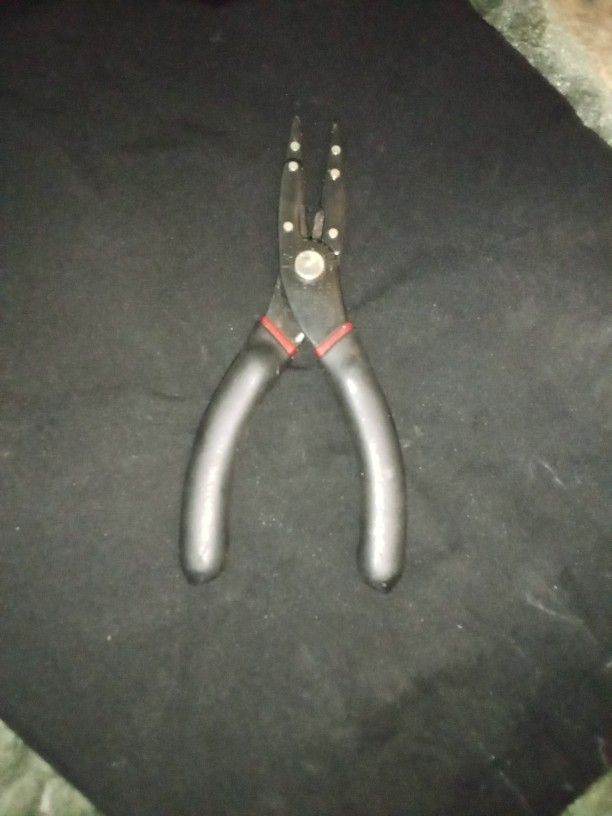 Vintage Craftsman #45755 Needle Nose Pliers Comfort Grips USA