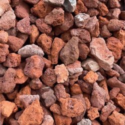 Red Lava - Half Yard
