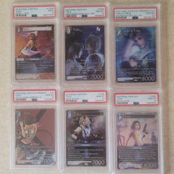 PSA 10 Final Fantasy Cards
