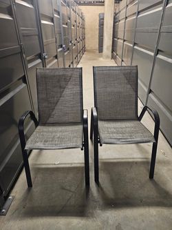 Patio chairs