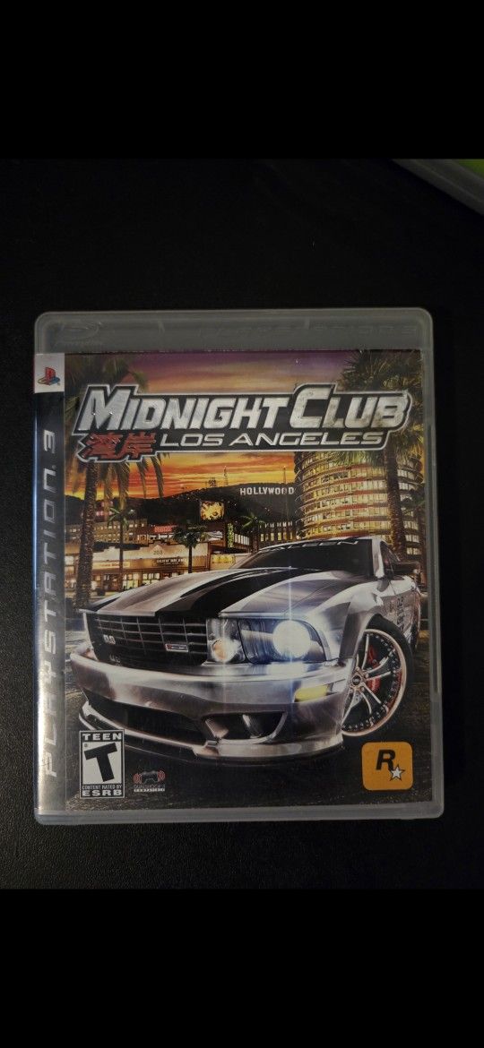 PS3 Game- MIDNIGHT CLUB -LOS ANGELES
