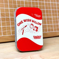 One wish willow tin