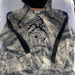 Legendary Whitetails Men’s Camo Hoodie 2XL Whitetail Deer