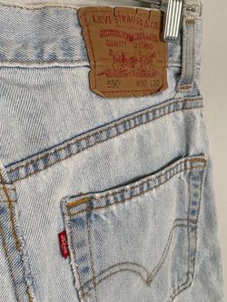 Levi's 550 Skirt So pretty W30 L30 Light Wash