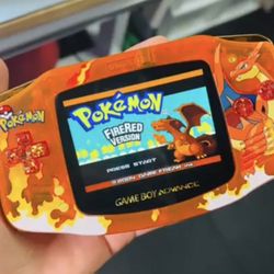 Gameboy Advance Custom Made With Display Box