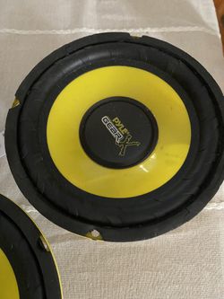 Set Of 2 300 Watt Car Speakers 
